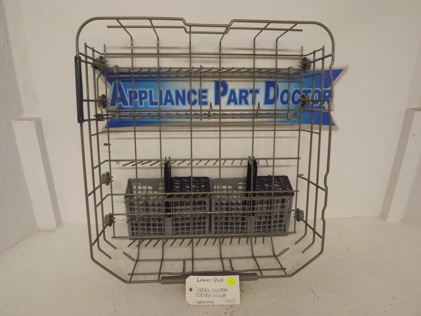 Samsung Dishwasher DD82-01075A DD82-01112A Lower Rack Used Samsung Dishwasher DD82-01075A DD82-01112A Lower Rack Used